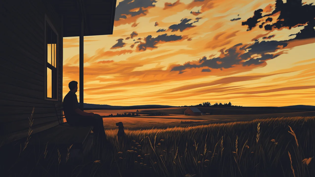 ichteebeuteldas in 80s comic book style A picturesque sunset ov 7bde0d94 0f15 4758 b390 9f9a942f7ee0